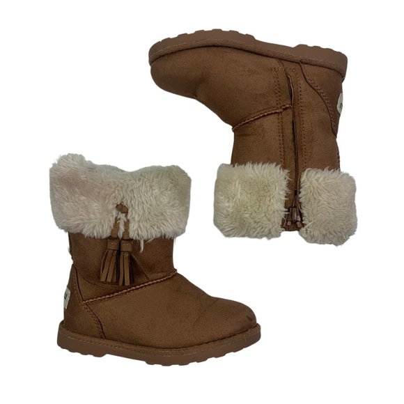 Makalu California Other - Makalu California "Iceland" Faux Fur/Sherpa Booties Girl's Size 10